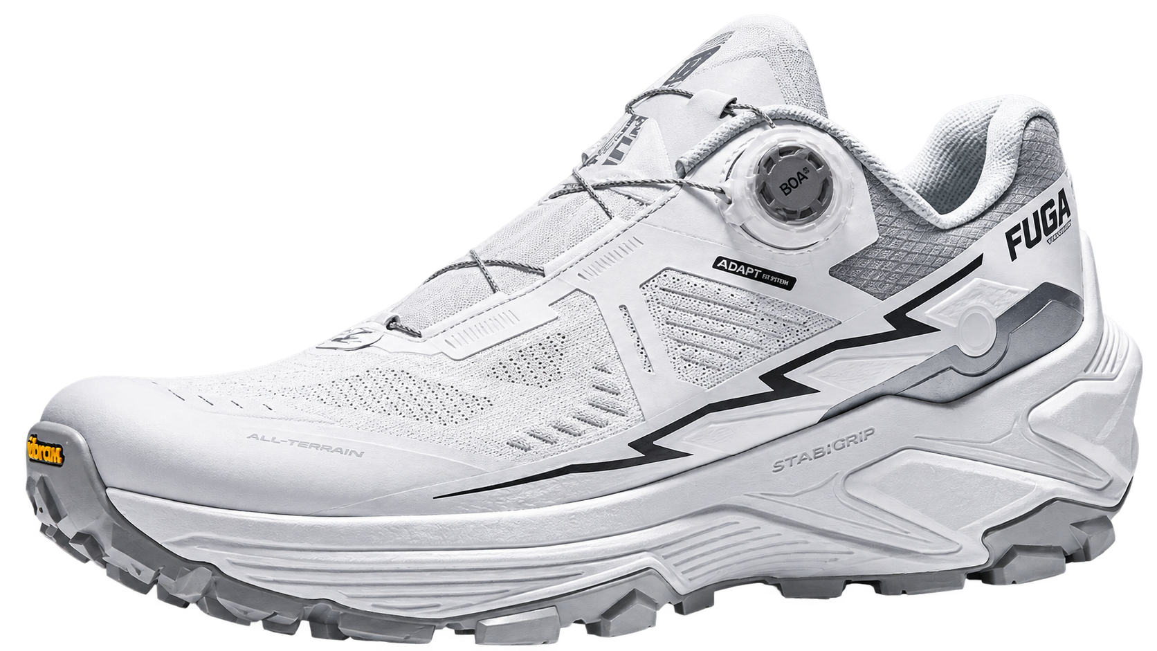 FUGA X3 BOA white trail running shoe