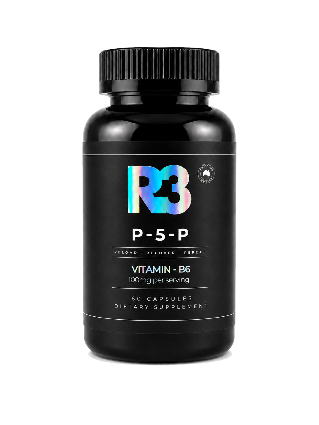 R3 P-5-P Active Vitamin B6 bottle